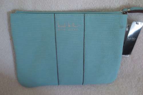 Nicolle Miller New York Wrislet Wallet Handbag color Teal New Best Deal in New York.